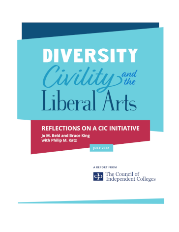 Diversity, Civility, and the Liberal Arts report cover