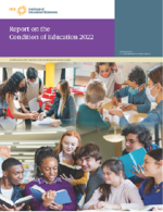 Report on the Condition of Education 2022 cover