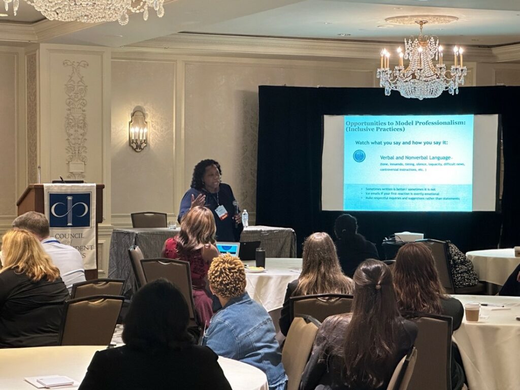 Tarshia L. Stanley, Wagner College, presenting.