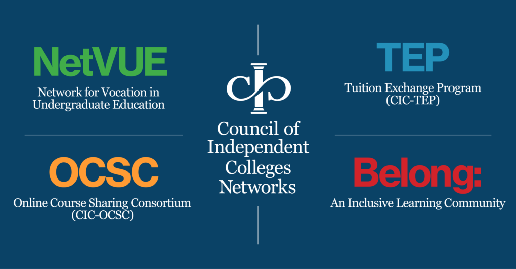 CIC Networks: NetVUE, TEP, OCSC, Belong